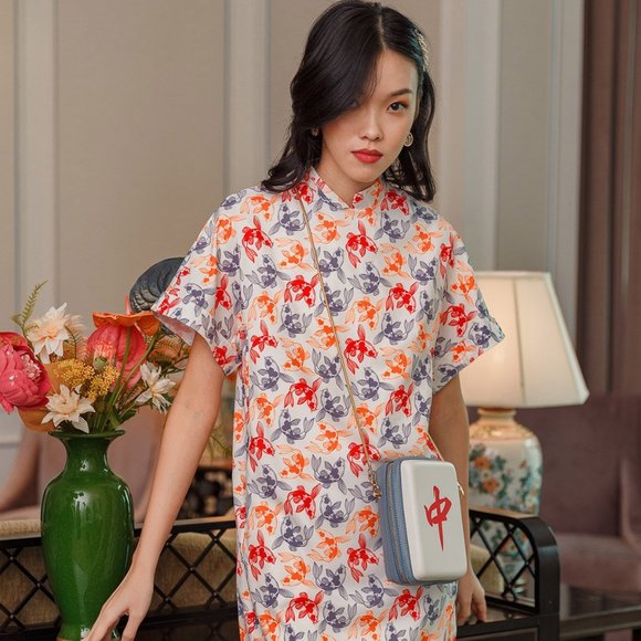 Juan Cheongsam - Kingyo SIZE L - Picture 6 of 6